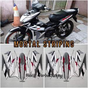 STIKER STRIPING MOTOR BLADE 110R 2009 2010
