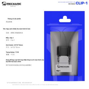 Mechanic | Kẹp Cách Nhiệt Hàn MECHANIC Clip-1 Dụng Cụ Kim Loại Dùng Sửa Chữa Điện Thoại Kẹp Màn Hình IC Cáp FPC Với Tính Năng Không Di Chuyển.