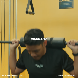 WANNAFIT Barbell Pad Foam | Pelindung Bantalan Pundak Leher Bar Barbel | Aksesoris Gym & Fitness