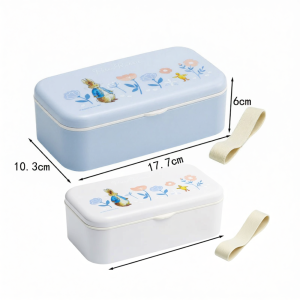 Skater | Cute Design Lunch Box with Cutlery and Strap 1000ml