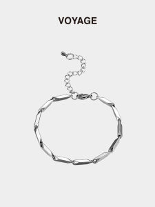 Vòng Tay Nam VOYAGE Bằng Thép Titan Hình Ống Tre Cao Cấp Đơn Giản Thanh Lịch Cổ Điển Cho Nam Và Nữ Phụ Kiện Thời Trang