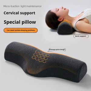 Orthopedic Memory Foam Pillow for Neck Pain Relief Cervical Support & Breathable Sleep - Contour Design Single Sleeper Pillow