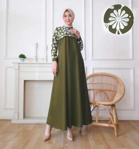 GAMIS TOYOBO PREMIUM HAJRAH DAHLIA TERBARU 2024 // BAHAN TOYOBO BORDIR PREMIUM SYARI WANITA MUSLIM