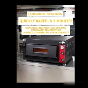 Pizza Brick Oven Electric For Commercial Use 4 pcs Pizza 10" Capacity