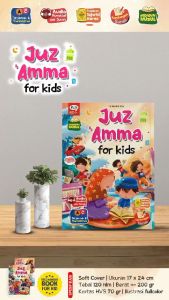 Juz Amma For Kids FULL COLOR Terjemah dan Transliterasi Dilengkapi Audio Murotal per Surah - PQS