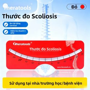 Theratools | Thước Đo Độ Cong Cột Sống Chính Xác Để Đánh Giá Tư Thế Dụng Cụ Đo Độ Cong Cột Sống Dụng Cụ Kiểm Tra Thể Chất Dụng Cụ Kiểm Tra Lưng Cho Sàng Lọc Đại Trà Dụng Cụ Tập Luyện Thăng Bằng Cho Người Lớn Dụng Cụ Đo Lực Nắm Tay