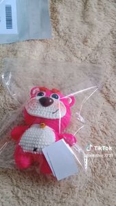 Kẹp tóc dép ếch gà doraemon yêu tinh thỏ tím... 6-7cm