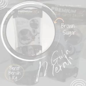 BRORN SUGAR PREMIUM & BROWN SUGAR GULA MERAH CAIR 1KG