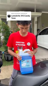 LUMOBRITE 315 CANDY TONE SHAMPOO 500ml Mobil Motor Wash Wax Busa Tebal Kilap Licin Cuci Salju