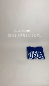 Sweater Crewneck Wanita Oversize Premium Artikel USA