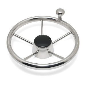 316 Stainless Steel Steering Wheel With knob (Option) 25 Degree 11 For Marine Yacht Boat Accessories