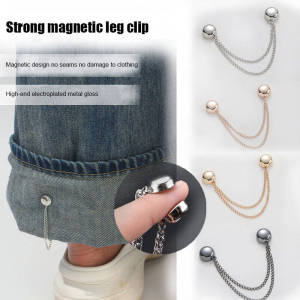 🔥Trouser Legs Magnetic Suction Buckle Trouser Legs Seam-free Fixed Clip Anti-mop Magnetic Buckle LovelylifeFu👍