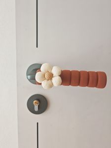 Vỏ Bảo Vệ Tay Nắm Cửa Dày Chống Tĩnh Điện Chống Va Đập Phòng Ngừa Trượt Phòng Chống Lạnh Phòng Trẻ Em Cửa Phòng Ngủ Vải Cotton