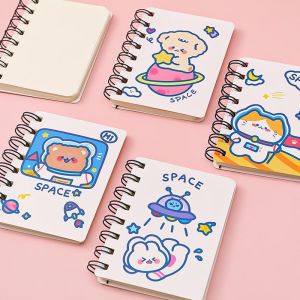 A7- 80 Pages Mini Notebook Easy Carry Student Stationery Supplies Hard Cover Buku Nota Kecil