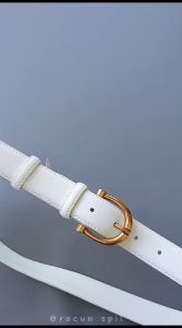 Ikat Pinggang Wanita Kulit Slim Casual Warna Warni Dengan Gesper