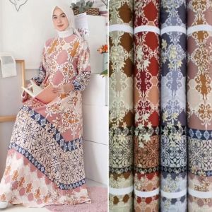 Kain Gamis Maxmara Motif Kirana harga per setengah meter