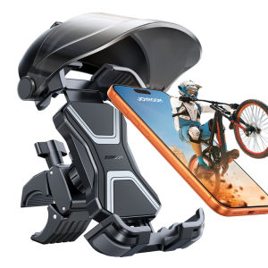 joyroom | JOYROOM Bike Phone Holder Mount 1s Quick Lock Universal Motorcycle Phone Mount With All-Weather Sunshade JR-ZS528