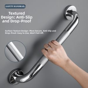 Safety Anti-slip Bathroom Grab Bar Stainless Steel