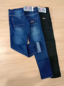 Celana Panjang Anak Laki Laki Celana Panjang Blue Jeans Anak Laki Laki Celana Panjang Celana Anak Laki Laki Bahan Jeans Murah Cowok Kecil Tanggung Warna Hitam Biru Usia Umur PAUD TK SD SMP  9 10 11  Tahun-TUBSCLOTHING1334030422