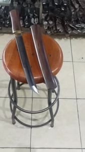Pisau Dapur Baja Tanto Super Kayu Sonokeling Per Panjang Bilah 30cm