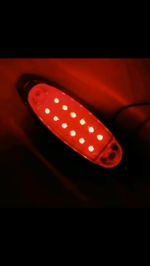 Lampu Led Side Lamp Truk Bus Jetbus Trailer Chrome Housing 12volt 24volt Waterproof Universal Terang