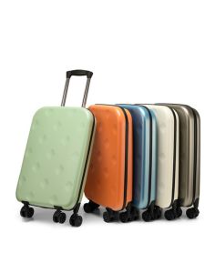 2026 New Foldable Luggage Fashionable Womens 20 Inch Boarding Pull Rod Lightweight Storage Mens 24 Single Wheel Universal Wheel Carry-On Suitcase