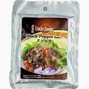 Uncle James Black Pepper Sauce 150g