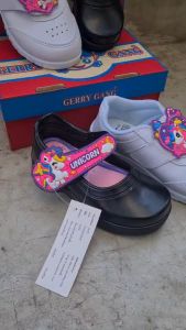 รองเท้านักเรียน รองเท้านักเรียนอนุบาลหญิง ยูนิคอร์น ปี2020 ไฟ รองเท้า คอลเลคชั่นใหม่ล่าสุด G6509