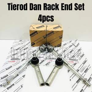 Tie Rod End - Long Tie rod Rack End Rush Terios 2006-2017 4pc Original