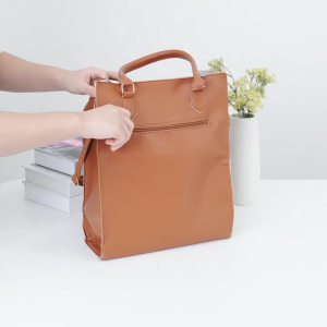 SPS BAGS #8885 FASHIONABLE BAGS LESTHAER MATERIAL HANDBAG AND SLINGABAG FOR WOMEN WITH LARGE CAPACITY