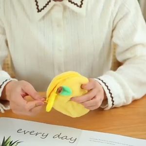 Móc khóa hoa quả bọc động vật JINNEW mới nhất 2024