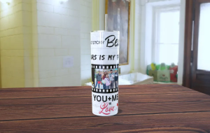 Personalized Straight Tumbler for couple family or friends gifts for anniversary valentines birthday family gifts 20oz