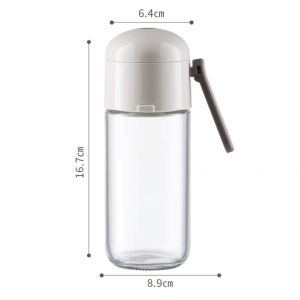 Salt Jar Seasoning Jar Fixed Gram Household Control Salt Bottle Kitchen Seasoning Box Moisture-proof Salt Jar Seasoning Bottle