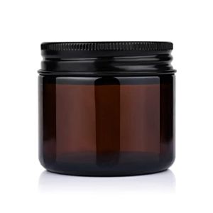 Brown Lightproof Large Capacity Food Grade Sealed Storage Jar for Tea Leaves Coffee Beans Tobacco Grass Mason Jar Kitchen Storage