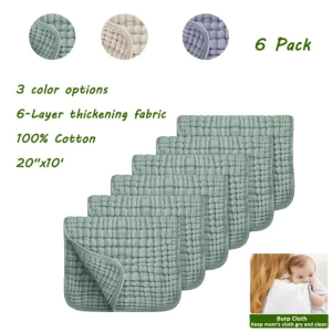 Cotton Muslin Burp Cloths & Baby Bath Drool Towels: A Comprehensive Guide