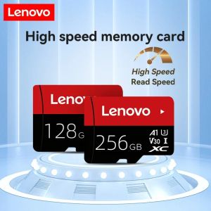 Lenovo Select Micro SD-Memory-Card 256GB MicroSDXC 130MB/s Full HD & 4K UHD UHS-I U3 A2 V30 Expanded Storage for Android