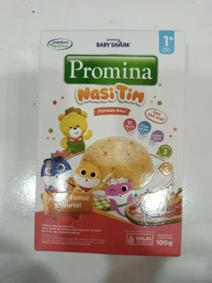 Promina Nasi Tim ayam tomat & wortel 100 gr