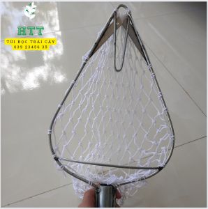 VỢT HÁI TRÁI CÂY CÓ LUÔN LƯỠI CẮT KÍCH THƯỚC 20x40cm - VẬT TƯ NÔNG NGHIỆP