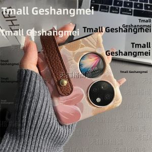 Ins Small Vintage Flower Huawei Pocket2 Nova Foldable Screen Womens Version 4 SetSamsung Zflip5/4 Oppofindn3flip Bracelet Compatibility