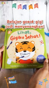 Bentang Kids - Buku Anak Lihat Gigiku Sehat! Boardbook - Cerita Anak - Millennia