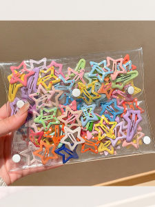 Cute Star Hair Clip Baby Girl Hair Accessories Korean Style Side Clip BB Hair Clamp Childrens Fashion Jewelry Hair Decorations