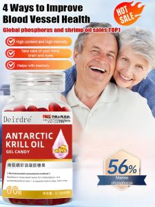 Efficient Absorption & Natural Safe Ingredients: Antarctic Krill Oil Capsules