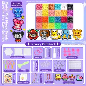 Glow in Dark No-iron Beads DIY Set
