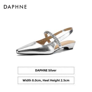 Daphne | Shallow Toe Pointed Flat Open Sandals