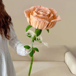 ชุดวัสดุงานฝีมือ DIY ดอกกุหลาบ LED ขนาดใหญ่ 16 ม ของขวัญสร้างสรรค์สำหรับเพื่อนคู่รัก อุ่น แมวแบรนด์ศิลปะหัตถกรรมชุด