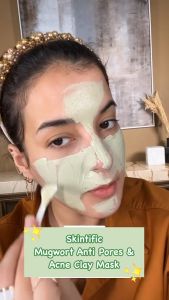 SKINTIFIC - Mugwort Mask Anti Pores & Acne Clay Mask 55g