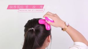 Portable Electric Triangle Mini Massager Wave Vibrating Neck Head Hand Body Massage Machine USB Battery Relaxation