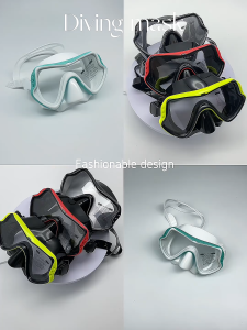 CMOCO Snorkeling Set Anti-Fog Silicone tempered glass Diving Mask original Goggles Anti Leak snorkeling