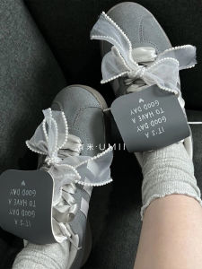 Dreamy Pearl Butterfly Knot Pendant Sports Shoe Accessories DIY Dequn Lace Style Shoe Buckle Korean Version Footwear Decor