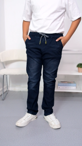 Jeans Panjang Denim 16kg-53kg Celana Anak Laki-Laki